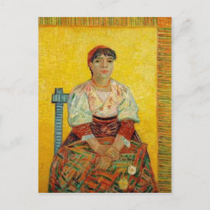 Summary Description Portrait of Italian woman Date Postcard