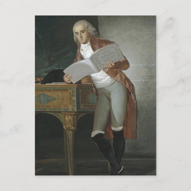 Summary Goya y Lucientes, Francisco de Don Jos? ?l Postcard (Front)