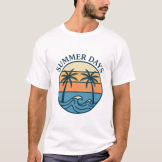 SUMMEER DAY T-SHIRT FOR SUMMER(UNISEX