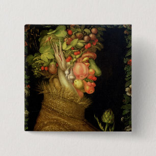 Summer, 1573 15 cm square badge