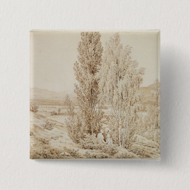 Summer 15 Cm Square Badge (Front)