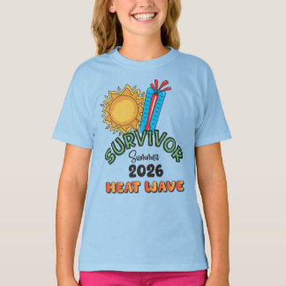 Summer 26 Heat Wave Girls' Basic T-Shirt