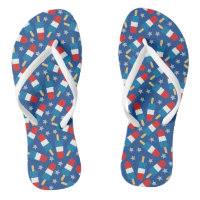 Summer 4th of July Patriotic Popsicles