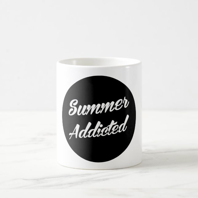 Summer Addicted Coffee Mug (Center)
