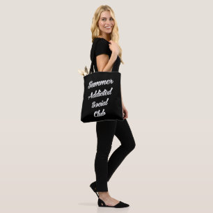 Summer Addicted Social Club Tote Bag