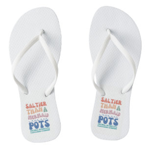 Summer Adult Flip Flops, Slim Straps Jandals