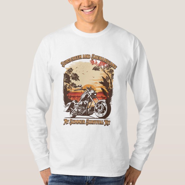 Summer adventure bike T-Shirt (Front)