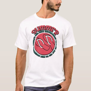 Summer Adventure Flip-Flops & Travel-Inspired T-Shirt