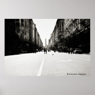 Summer Afternoon in Buenos Aires Poster