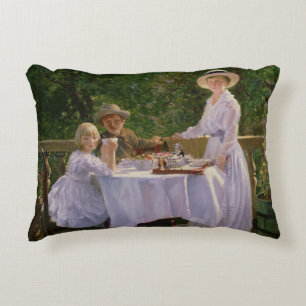 Summer Afternoon Tea Decorative Cushion