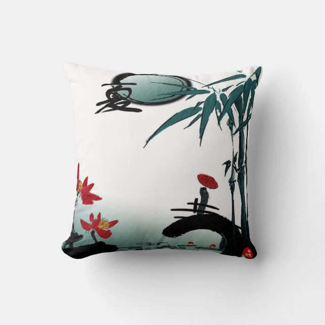 Summer American MoJo Pillow (Front)