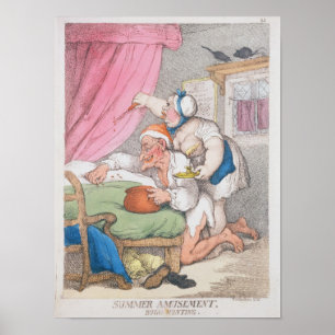 Summer Amusement. Bug Hunting Poster