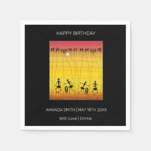 Summer and Holiday, Sunset Dance Napkin