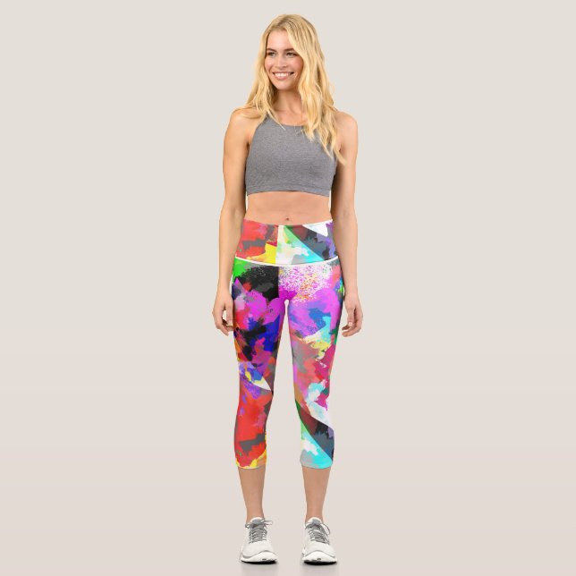 summer and mojito capri leggings (Front)