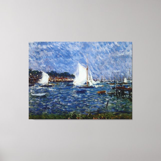 Summer at Cowes Canvas Print (Front)