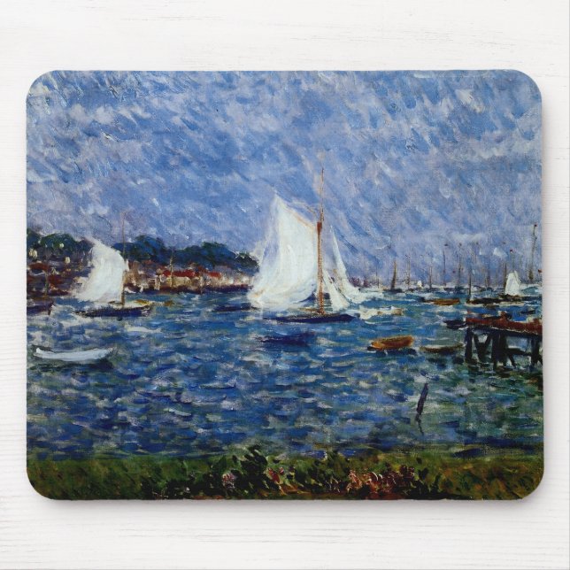 Summer at Cowes Mouse Pad (Front)