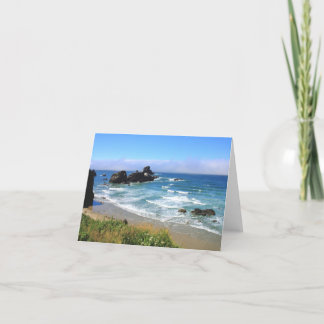 Summer at Seal Rock Oregon Card