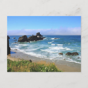 Summer at Seal Rock Oregon Postcard