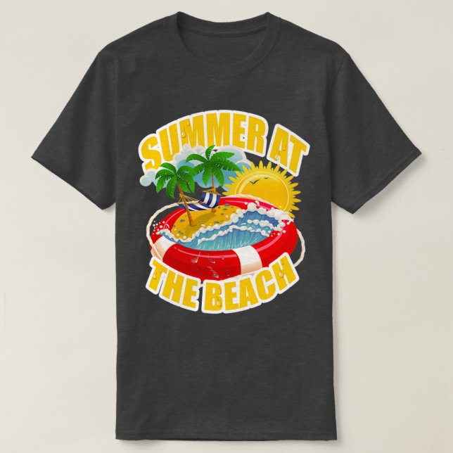 summer at the beach 2 T-Shirt (Design Front)