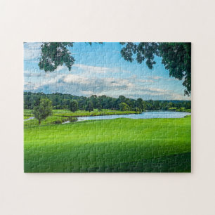 Summer At The Golf Course Jigsaw Puzzle