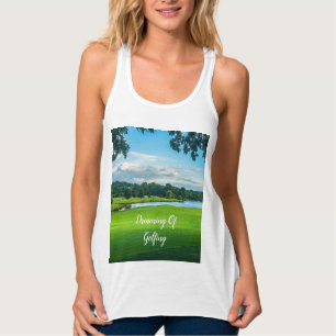 Summer At The Golf Course Tank Top