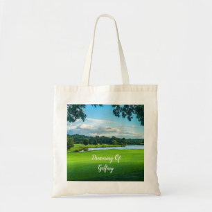 Summer At The Golf Course Tote Bag