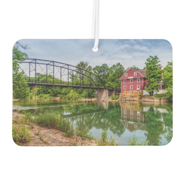 Summer At War Eagle Mill Air Freshener (Back)