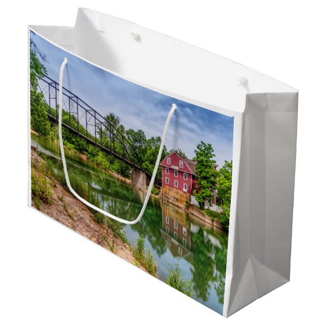 Summer At War Eagle Mill Gift Bag (Front Angled)