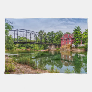 Summer At War Eagle Mill Kitchen Towel