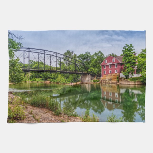 Summer At War Eagle Mill Kitchen Towel (Horizontal)