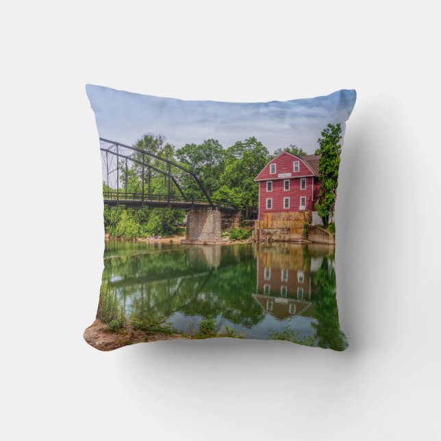 Summer At War Eagle Mill Pillow (Front)
