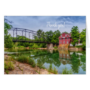 Summer At War Eagle Mill Thank you Card