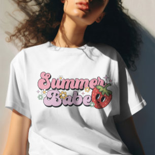 Summer Babe, Beach shirts, Summer Vacation T-Shirt