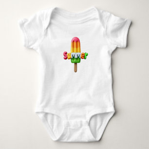 Summer baby bodysuit