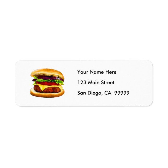 Summer Barbecue Burger (Front)