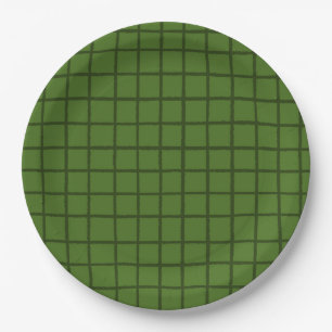 Summer barbecue table paper plate