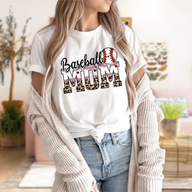 Summer Baseball T Shirt, Baseball Mum T-Shirt (Creator Uploaded)