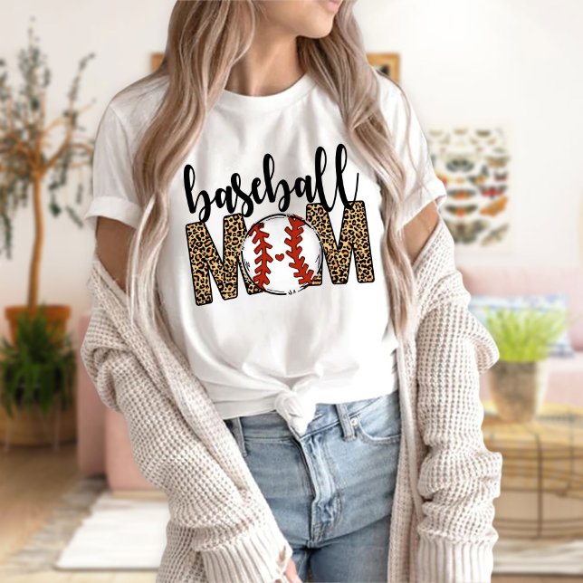 Summer Baseball T Shirt, Baseball Mum T-Shirt (Creator Uploaded)
