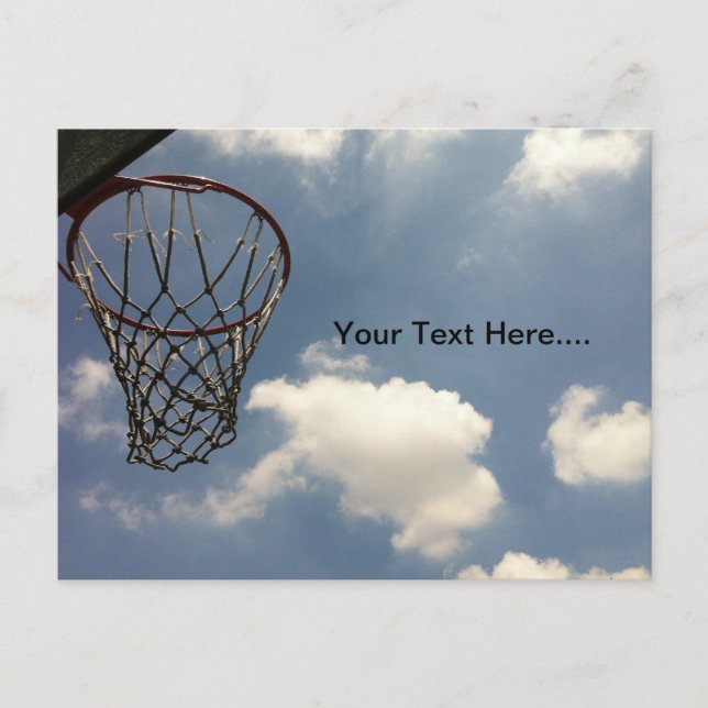 Summer Basketball Postcard (Front)