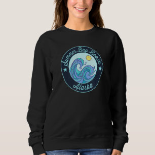 Summer Bay Beach Ak Alaska Souvenir Nautical Surfe Sweatshirt