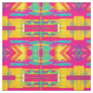 Summer Beach Abstract Fabric