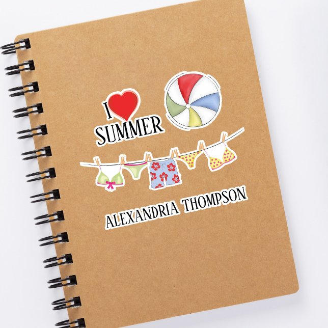 Summer Beach Ball Cute Sticker Pool Party Favour (Creator Uploaded)