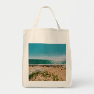 Summer beach day in the Swedish Archipelago  Tote Bag