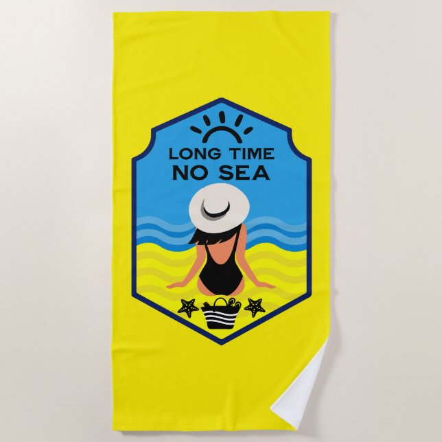 Summer Beach Essential Gift Towel (Front)
