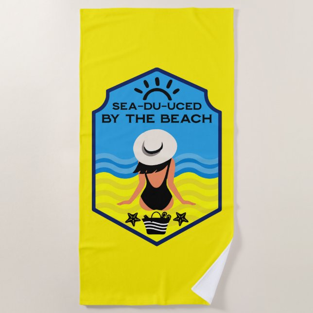 Summer Beach Essential Gift Towel (Front)