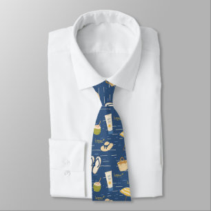 Summer Beach Essentials Pattern (3) Tie