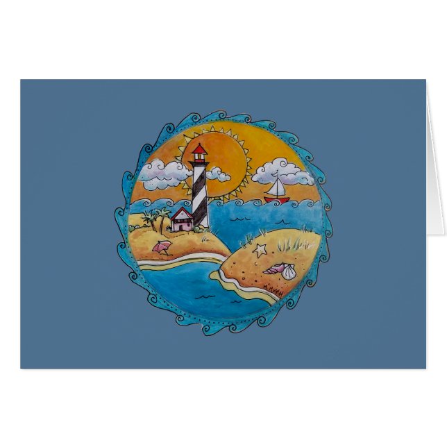 Summer beach fun sunny seashore coastal (Front Horizontal)