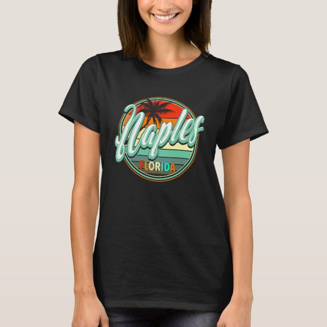 Summer Beach Holiday  Naples T-Shirt (Front)