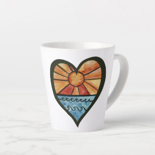 Summer Beach love                                  Latte Mug