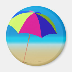 Summer Beach Magnet